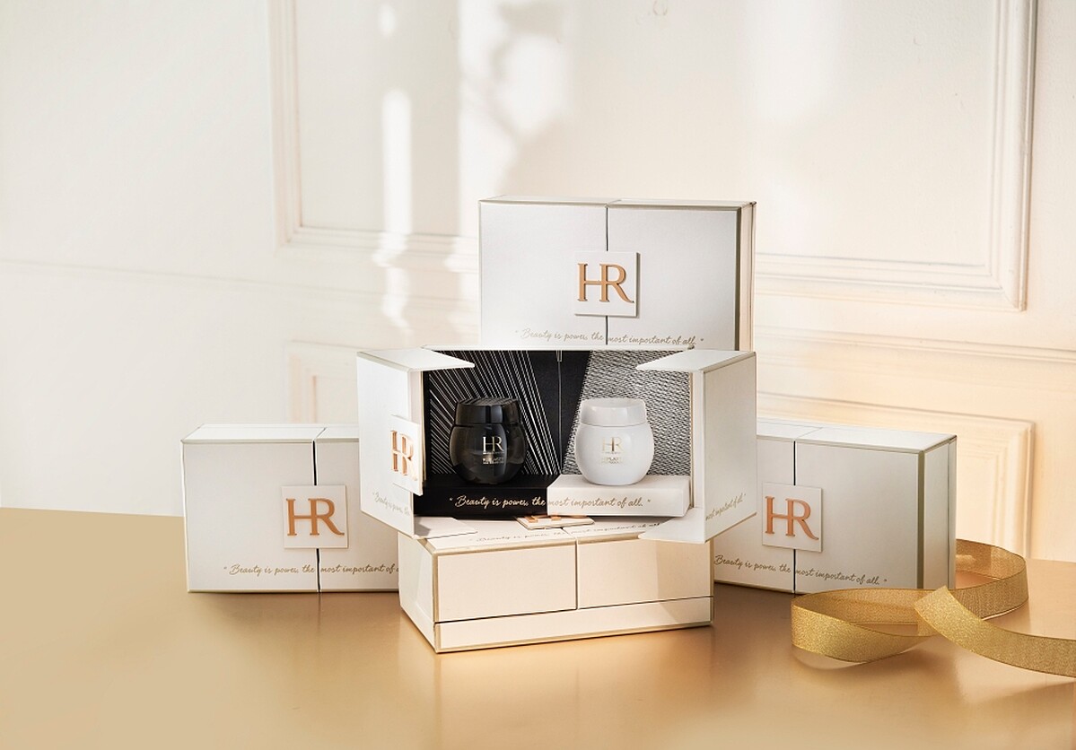 HR赫蓮娜台北忠孝SOGO黑白傳奇小奢華禮盒，NT1,0600