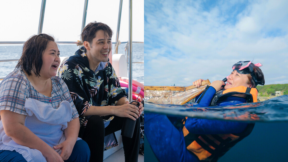 《老少女奇遇記》造獨木舟！嚴藝文怕水險飆髒話 胡宇威牽手暖心安慰