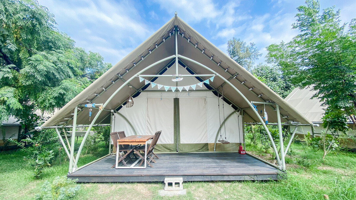 台中「向海那漾」豪華露營區