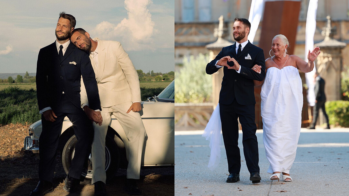 小包始祖Jacquemus浪漫完婚！祖母溫馨挽手走上婚姻大道，Dua Lipa透視禮服全場最辣