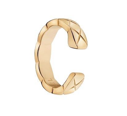 Chanel的Coco Crush菱格紋圖騰系列珠寶