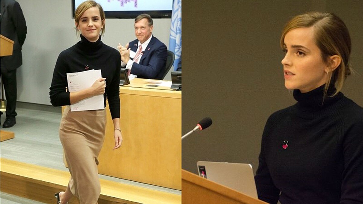 反對校園性暴力演說！艾瑪華森：大學該是能針對任何暴力行為，採取行動的庇護所