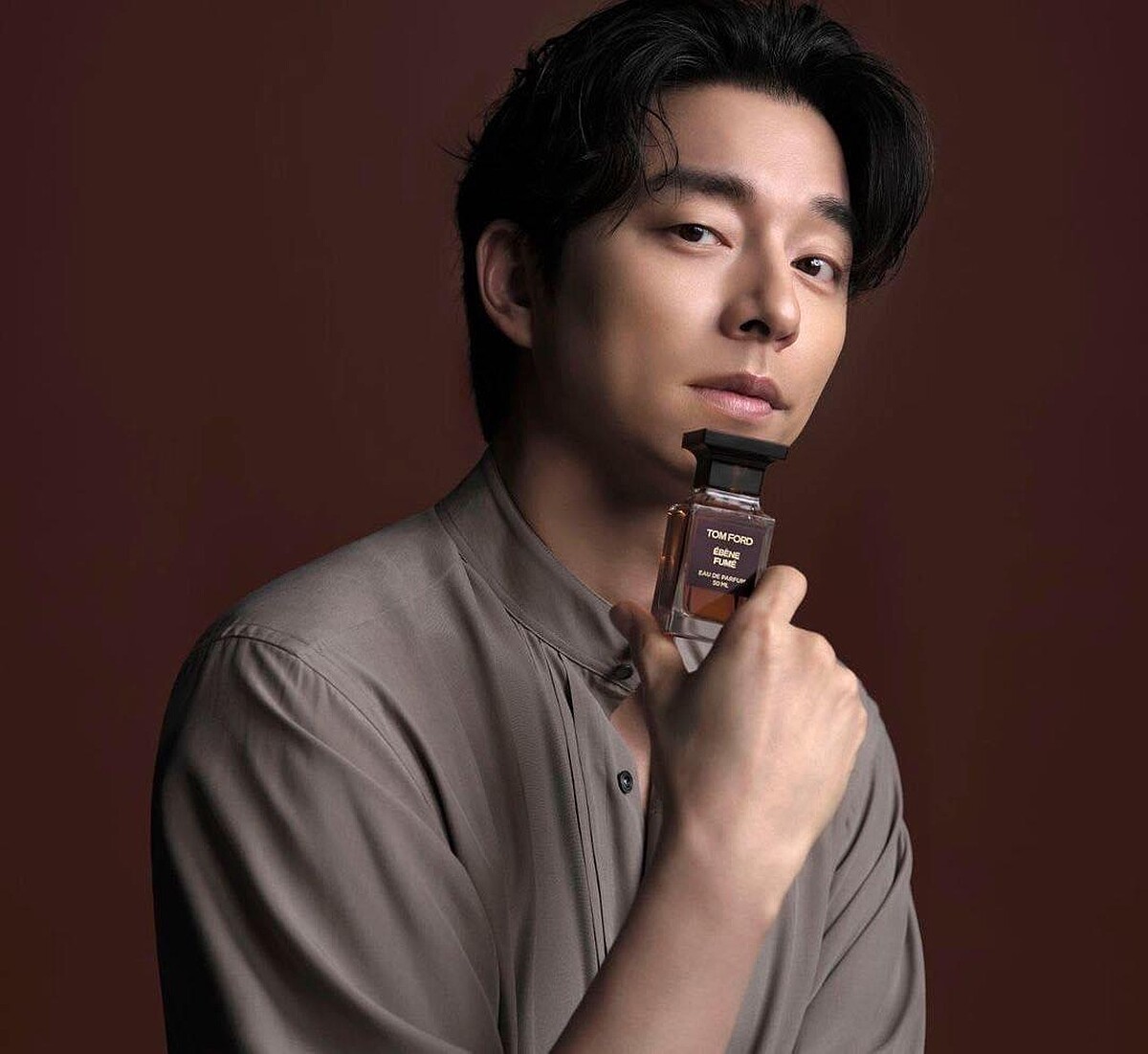 TOM FORD BEAUTY 2022亞太區香氛彩妝形象大使孔劉也演繹了雪松秘境香水。