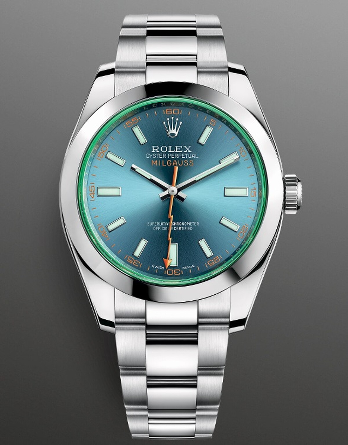 勞力士Rolex Oyster Perpetual Milgauss 40mm蠔式鋼款