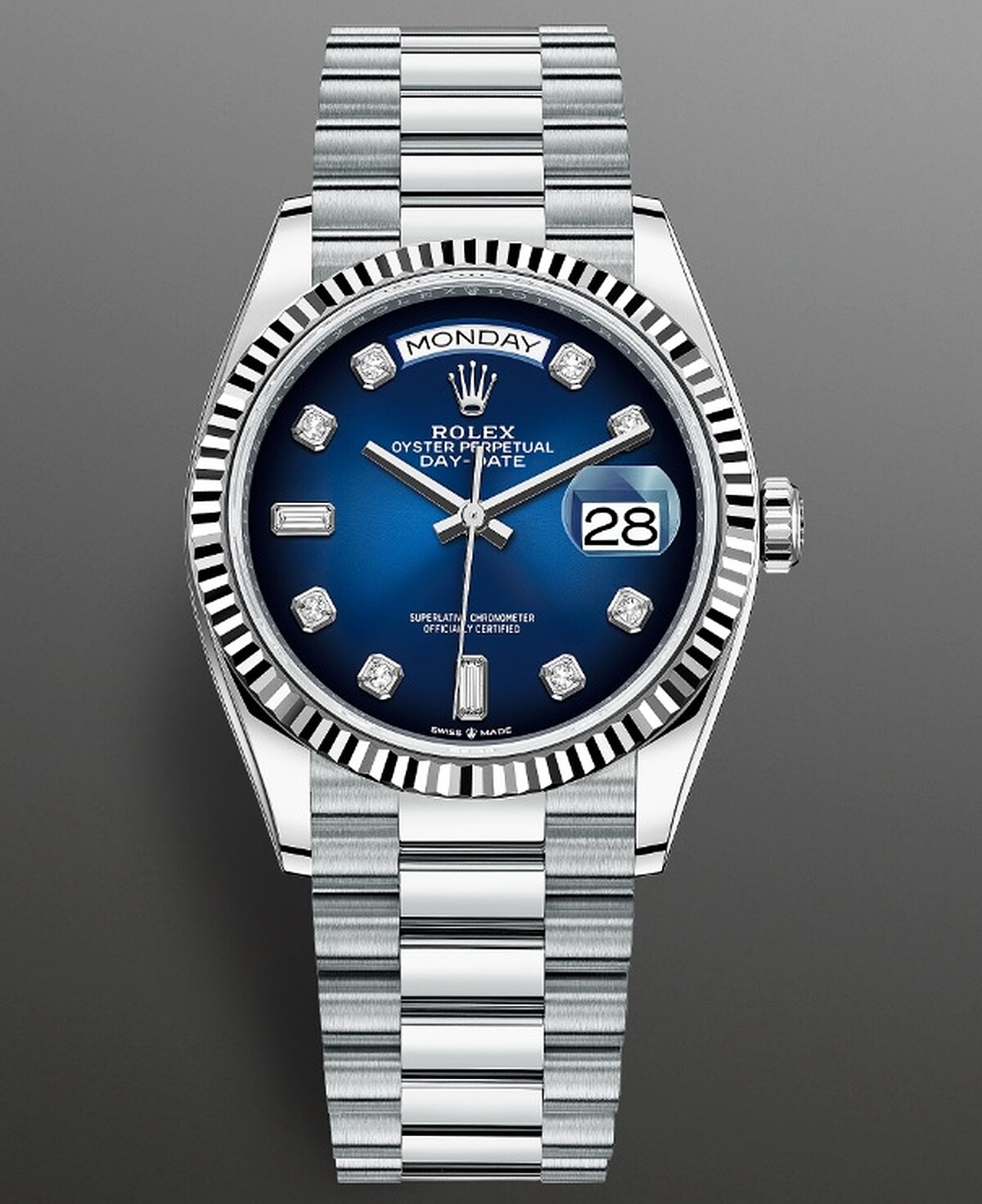 勞力士Rolex Oyster Perpetual Day-Date 36mm腕錶鉑金款