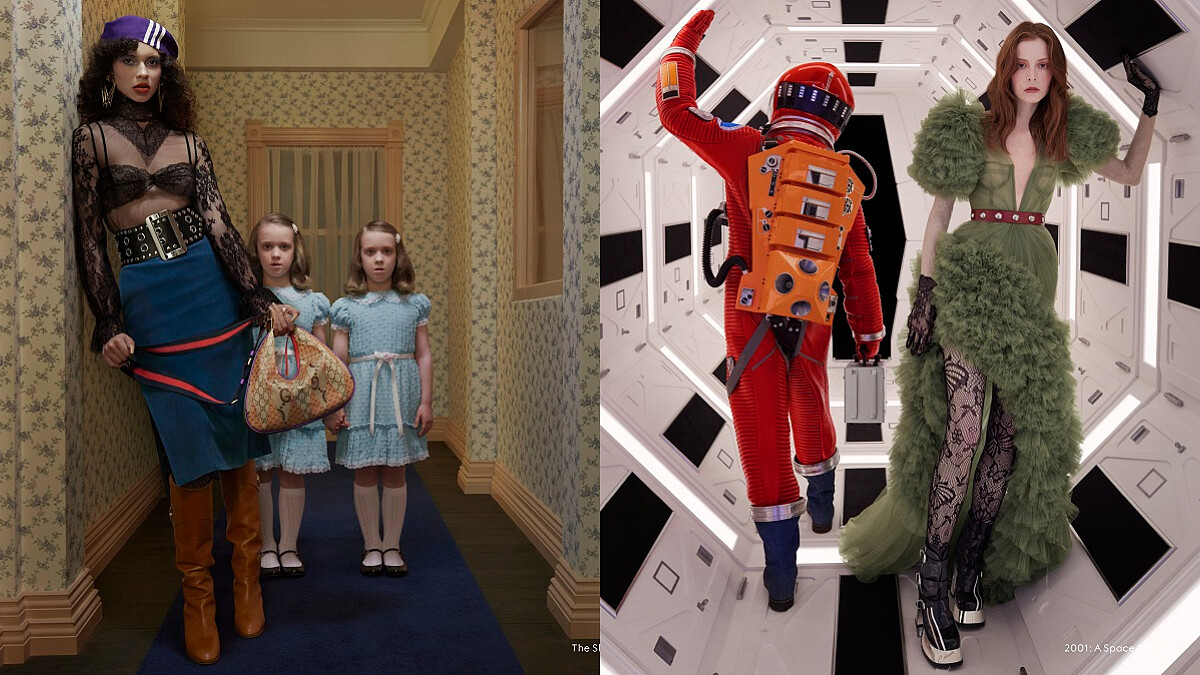 發條橘子、2001太空漫遊、鬼店…，Exquisite Gucci 重現史丹利庫柏力克經典鉅作，詭譎氛圍讓人又驚又怕！