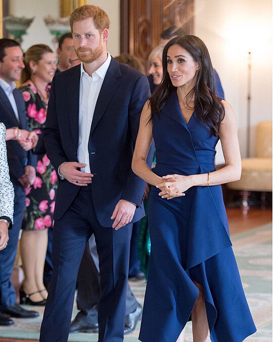 薩塞克斯公爵夫人Meghan Markle（梅根）與哈利王子