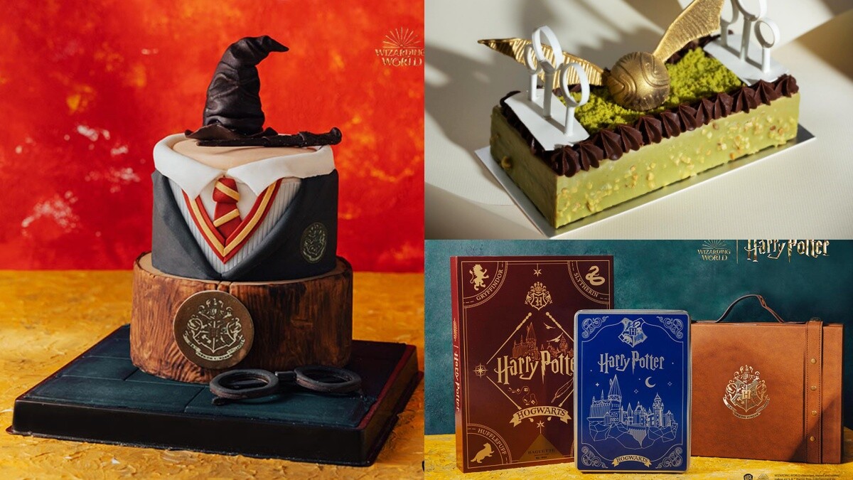 哈利波特迷瘋掉！台北君悅酒店推破20款「魔法風」甜點，分類帽翻糖蛋糕超精緻，還能品嚐金探子