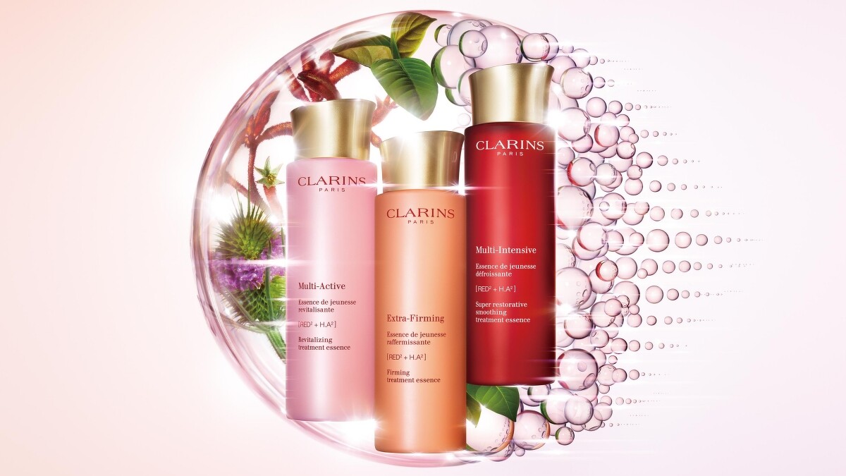 克蘭詩2022分齡精華水主視覺。