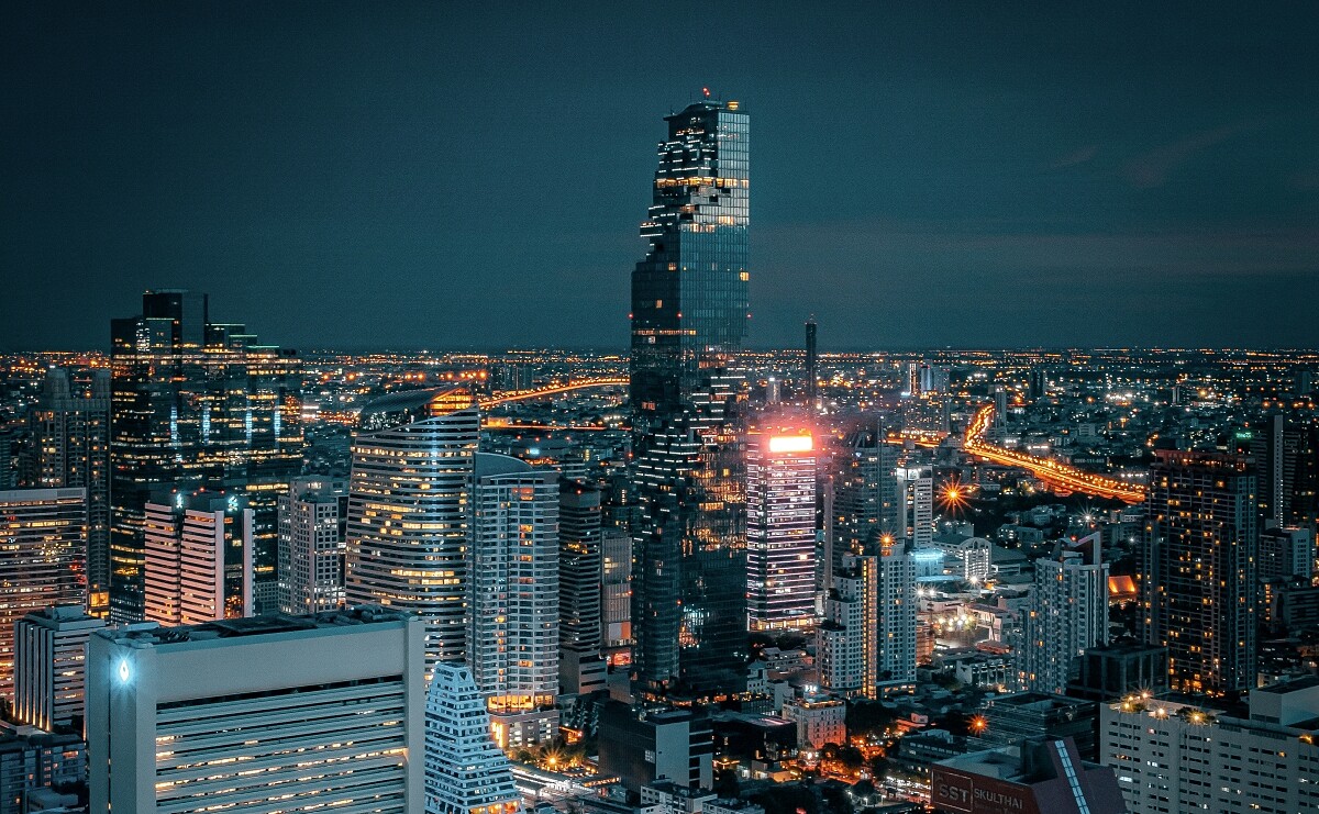 曼谷The Standard 酒店，位於在曼谷最高建築大京都大廈（King Power Mahanakhon）。