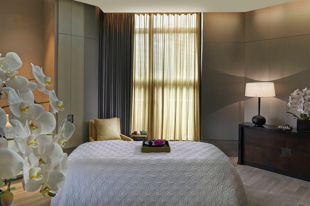 台北文華東方酒店The Spa單人房。