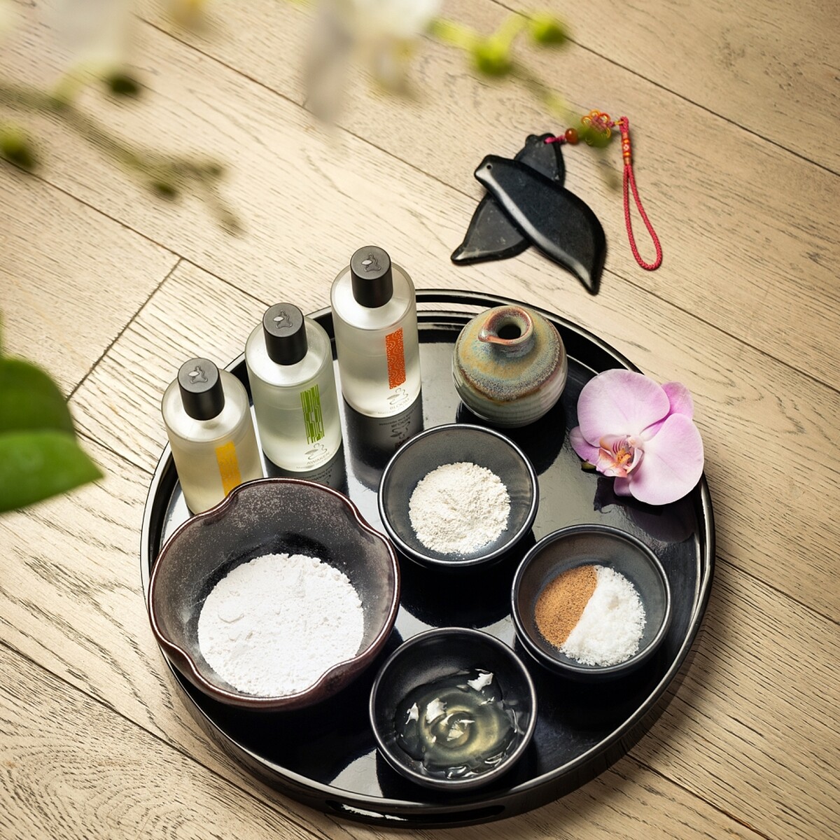 The Spa福爾摩沙使用產品。