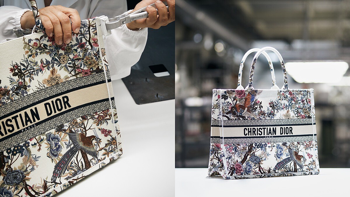 Dior熱賣包Book Tote出新款！命名為冬日花園、源自迪奧先生的俊俏身影