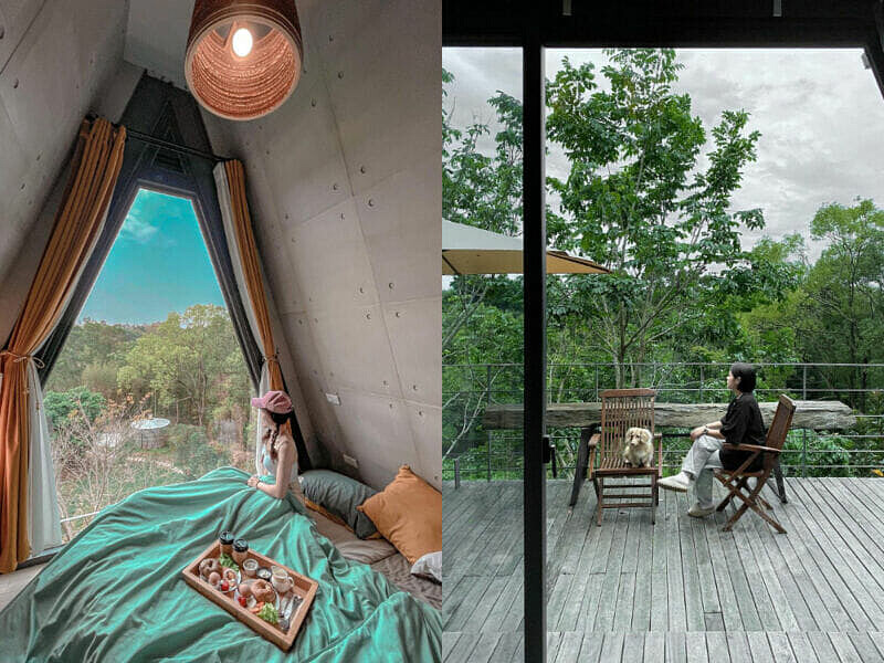 樹之間民宿（圖/IG左@alice_winnie／右＠m1485）