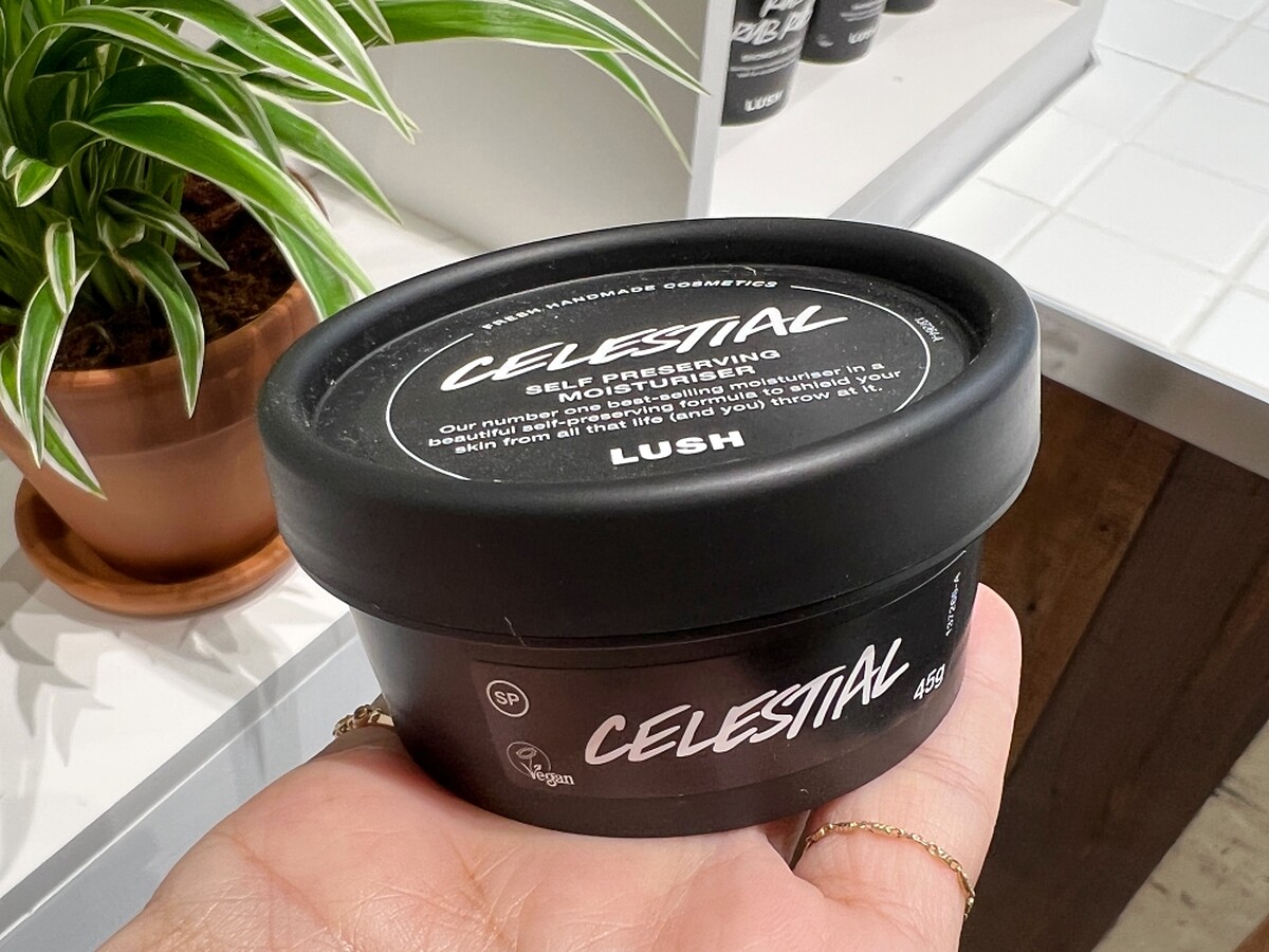 LUSH天上人間面霜&ndash;自然防腐配方Celestial Self-preserving Moisturiser 45g，NT1,150