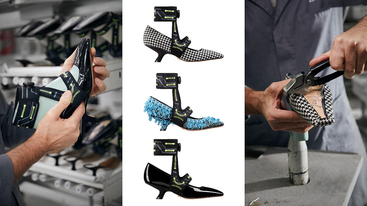 Dior 62-22科技高跟鞋製鞋工藝重點解析，經典重現、簡潔輪廓…復古與未來的完美結合