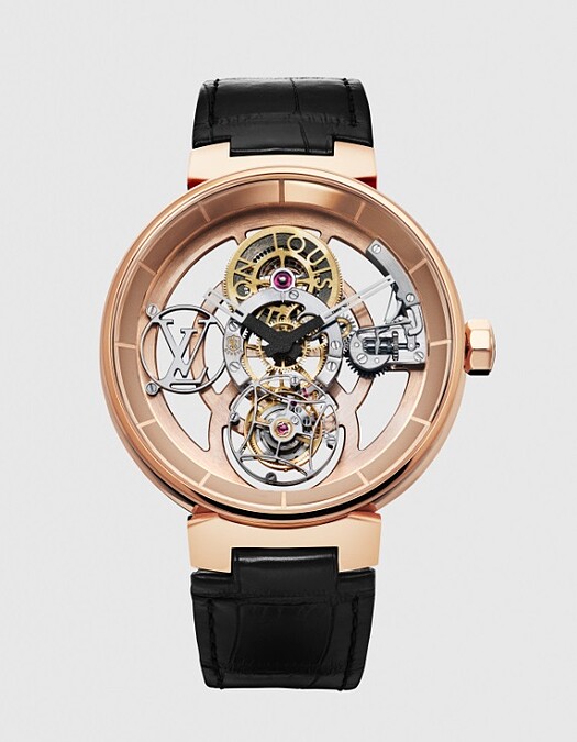 2016年首款陀飛輪機芯女錶Tambour Slim Flying Tourbilllon
