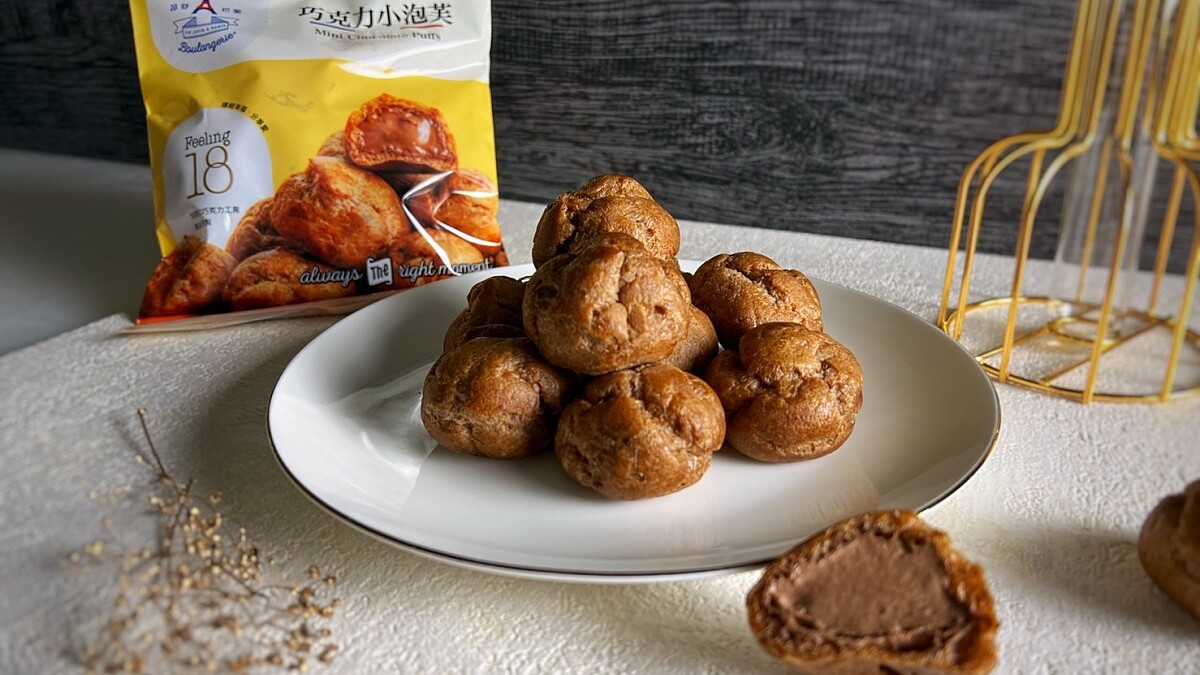 狂銷萬顆肉桂捲後新作！昂舒巴黎「頂級巧克力泡芙」2種美味吃法一次看