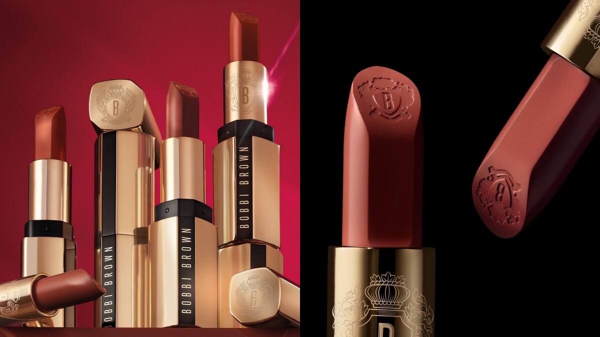 Bobbi Brown金緻緞光唇膏產品照。