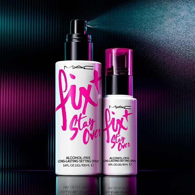 MAC FIX+超持妝零暗沉定妝噴霧產品形象圖。