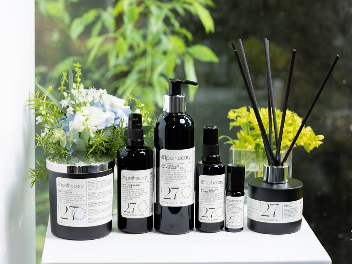 ilapothecary英草社NO.27藍鬱晚香系列產品實拍。
