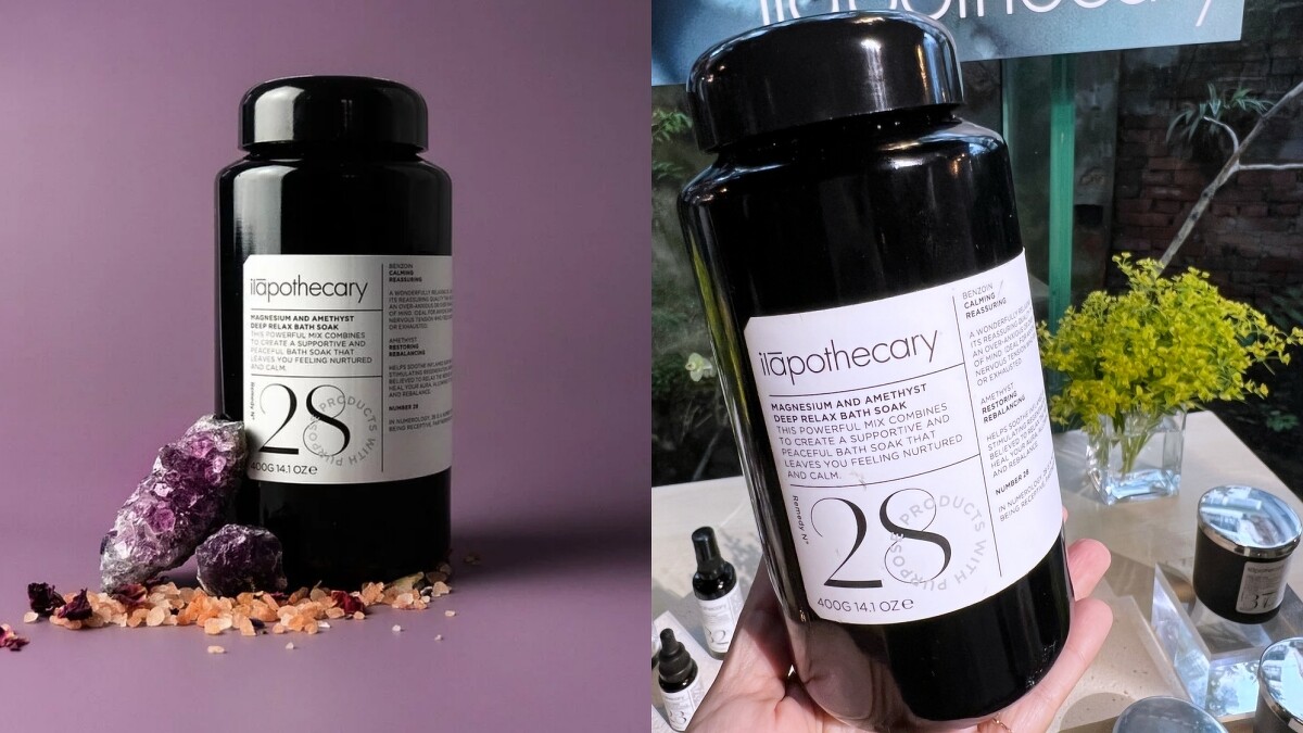 ilapothecary No.28紫晶鎂夢好眠浴鹽400g,NT2,680