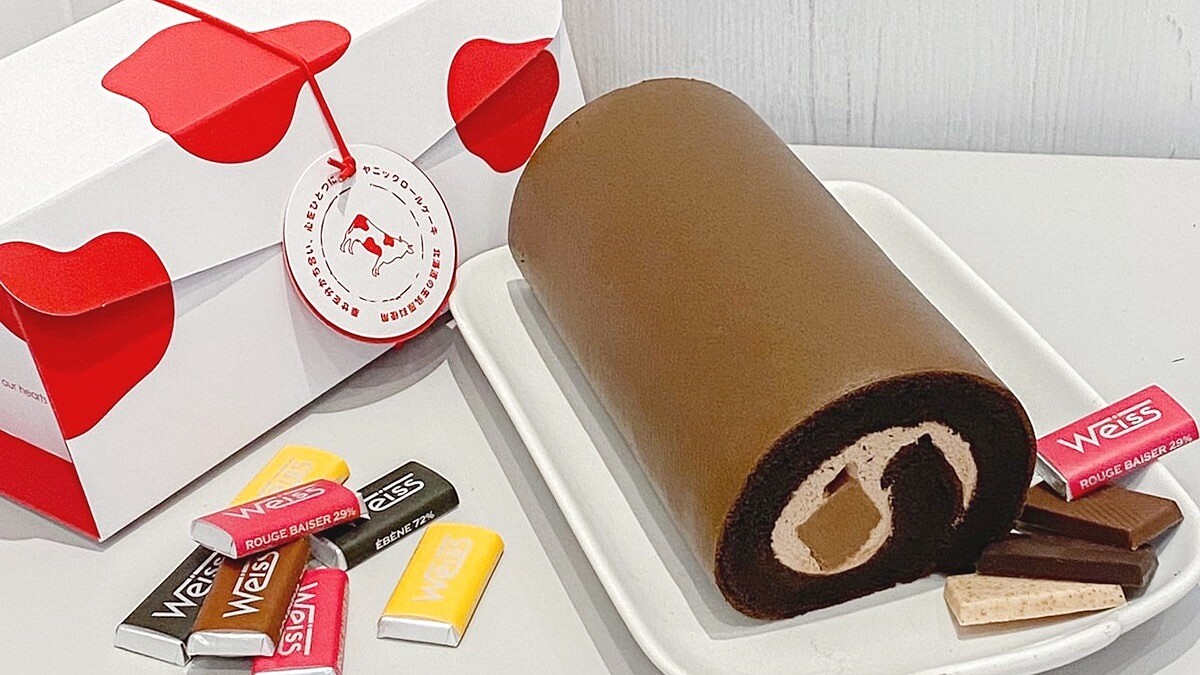 亞尼克X巧克力界LV聯名推「Weiss生巧克力生乳捲」！苦甜滋味太好吃