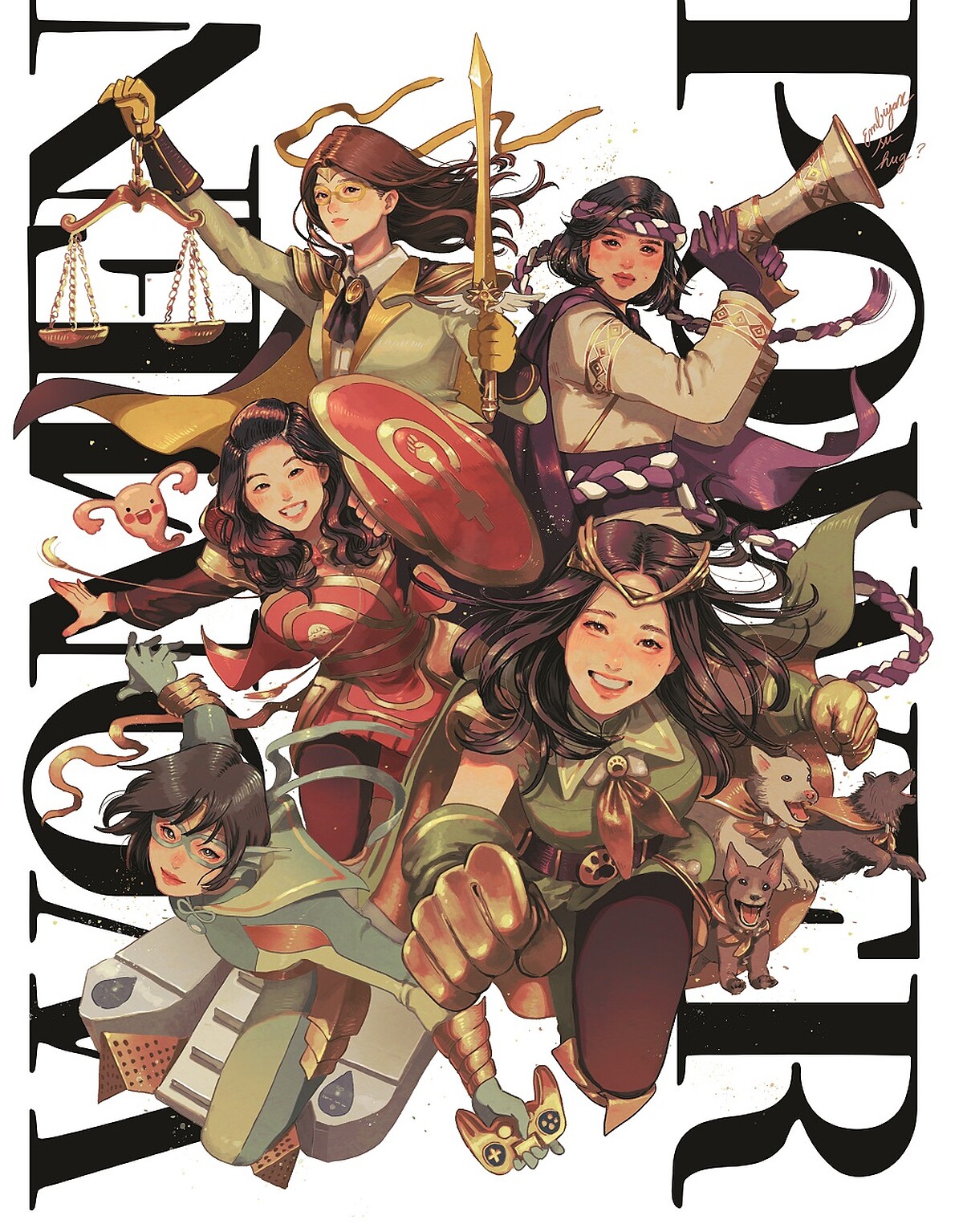 漫畫形象設計／Lucas Paix&atilde;o