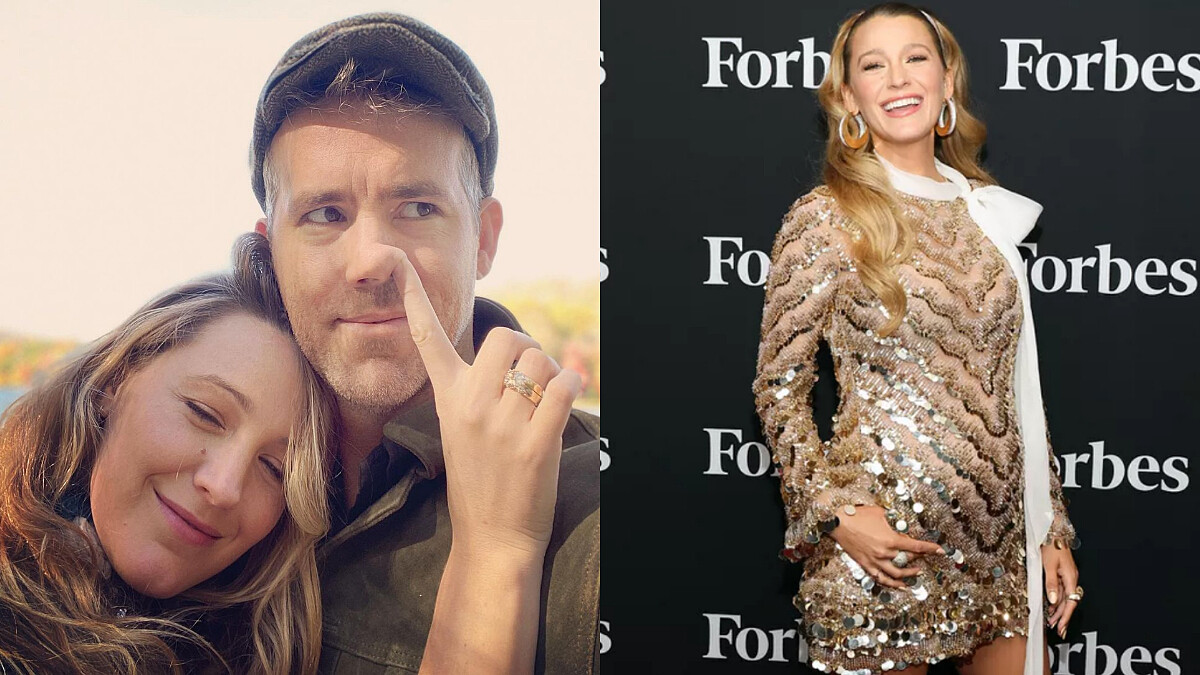 布蕾克萊芙莉懷孕了！與老公萊恩雷諾斯迎第4胎，孕肚照曝光