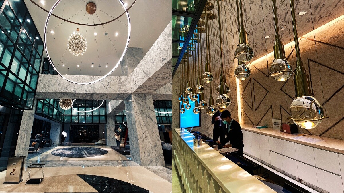 絕美大廳令人不自覺抬起頭細細欣賞！