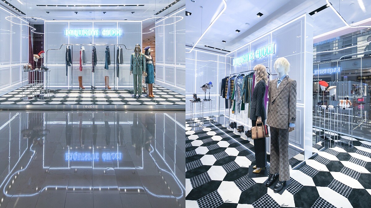 Exquisite Gucci店中店開在這！adidas X Gucci秀款、復古波士頓包都有