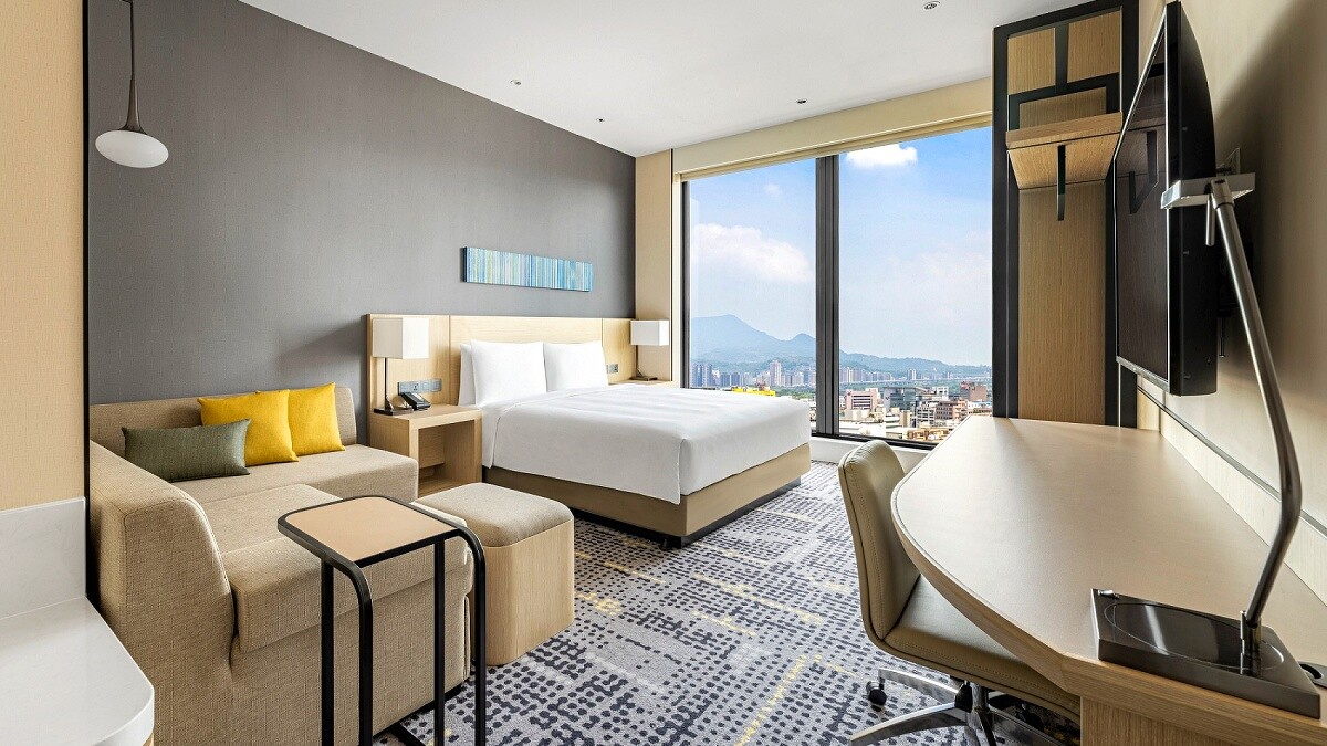 「新北新莊凱悅嘉軒酒店」客房