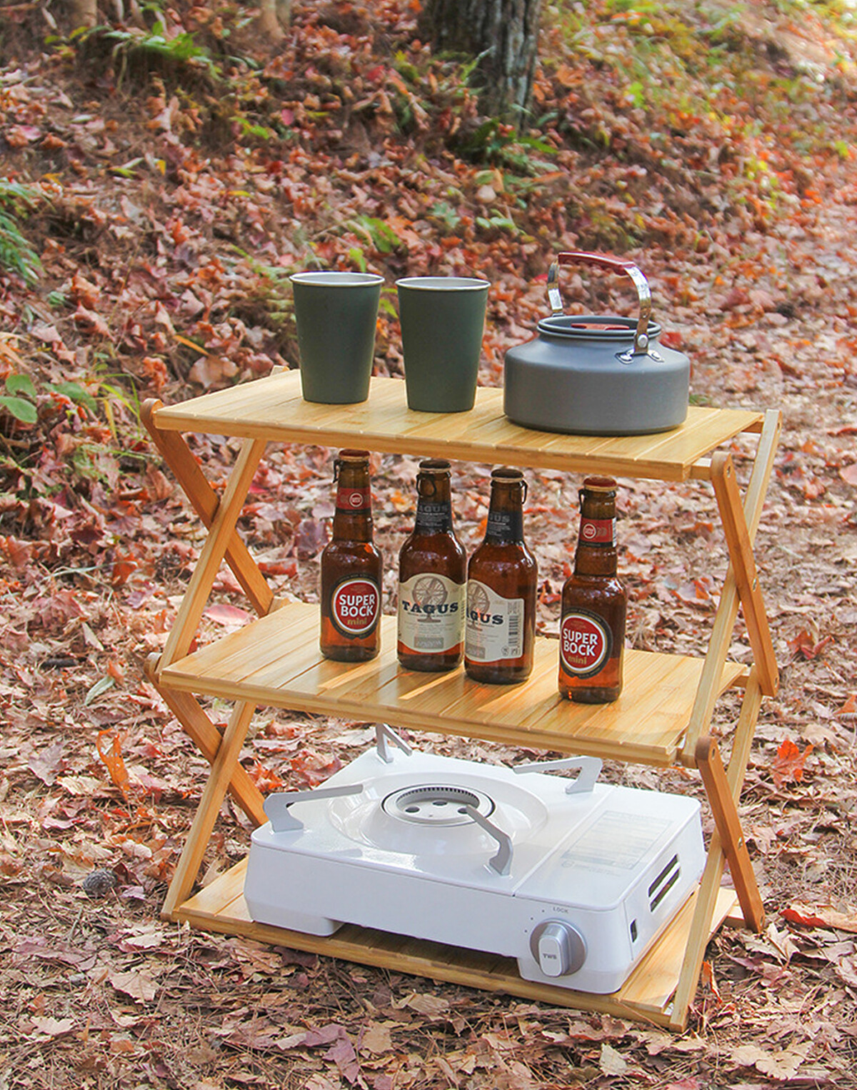 預購會滿額$12,000贈品_可調式收納三層架