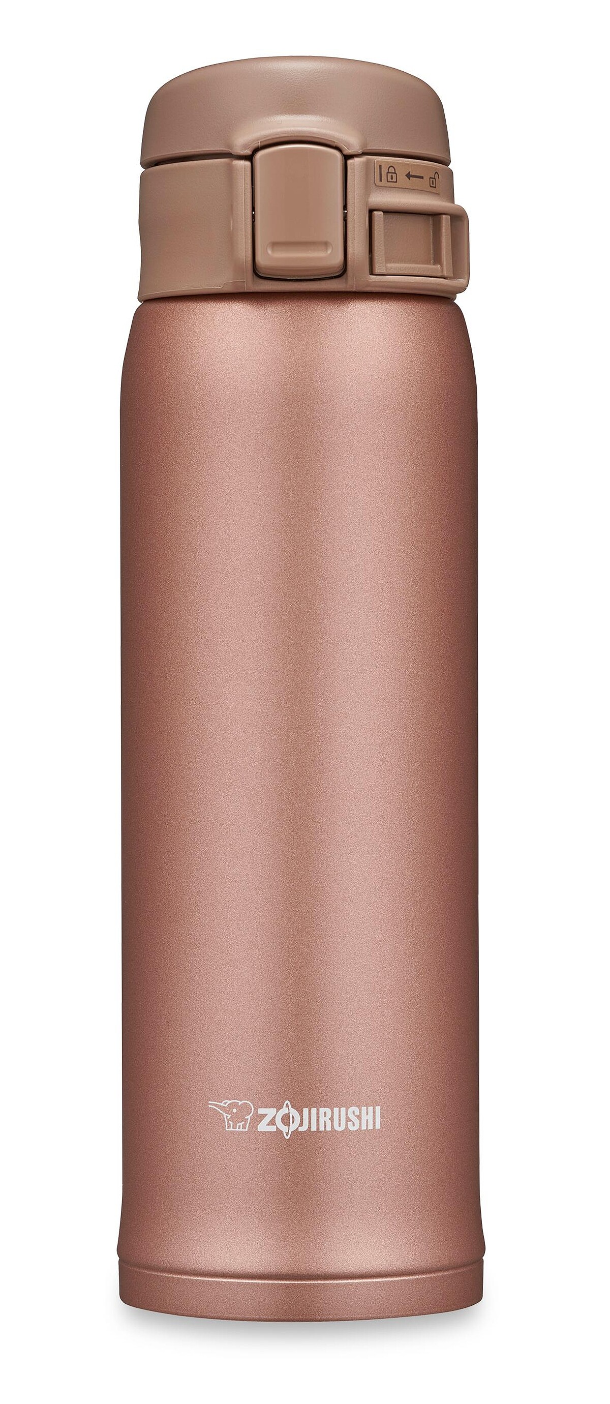 2022佳麗寶Kanebo週年慶 滿8800 象印超輕量OneTouch不鏽鋼真空保溫杯蜜金色