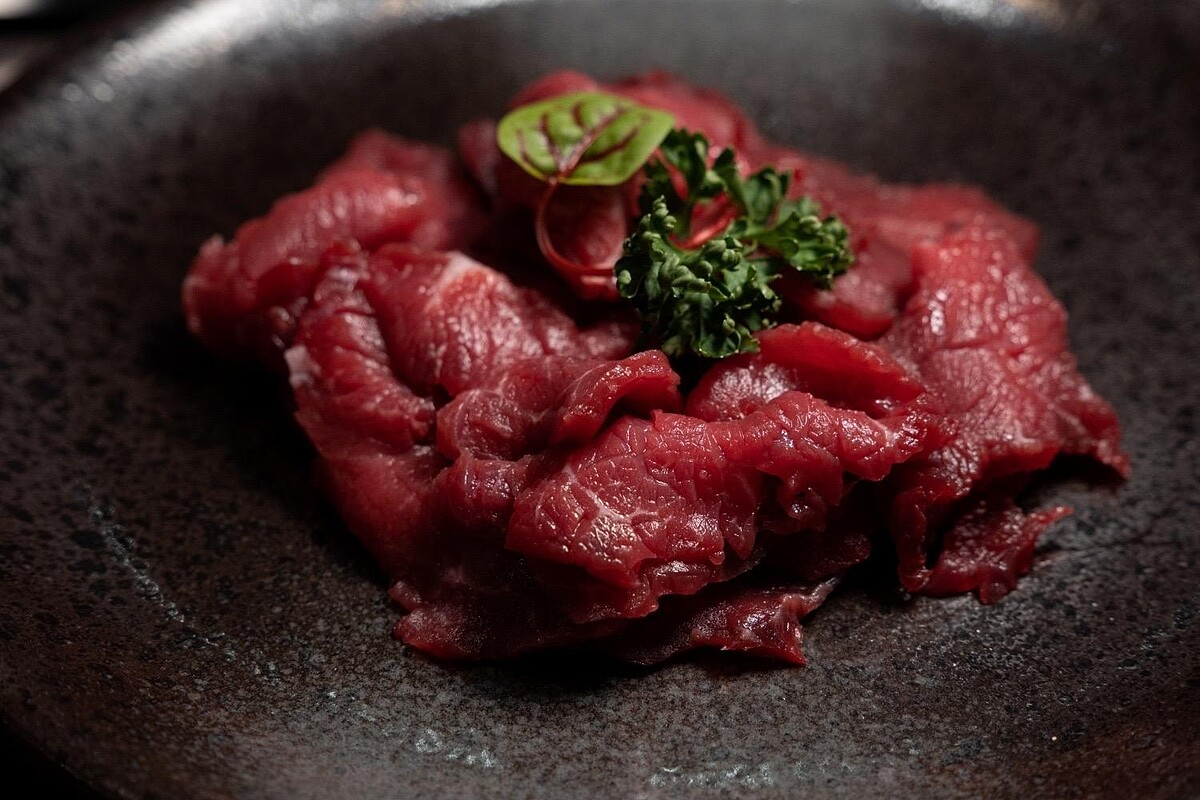 每日限量的溫體牛。