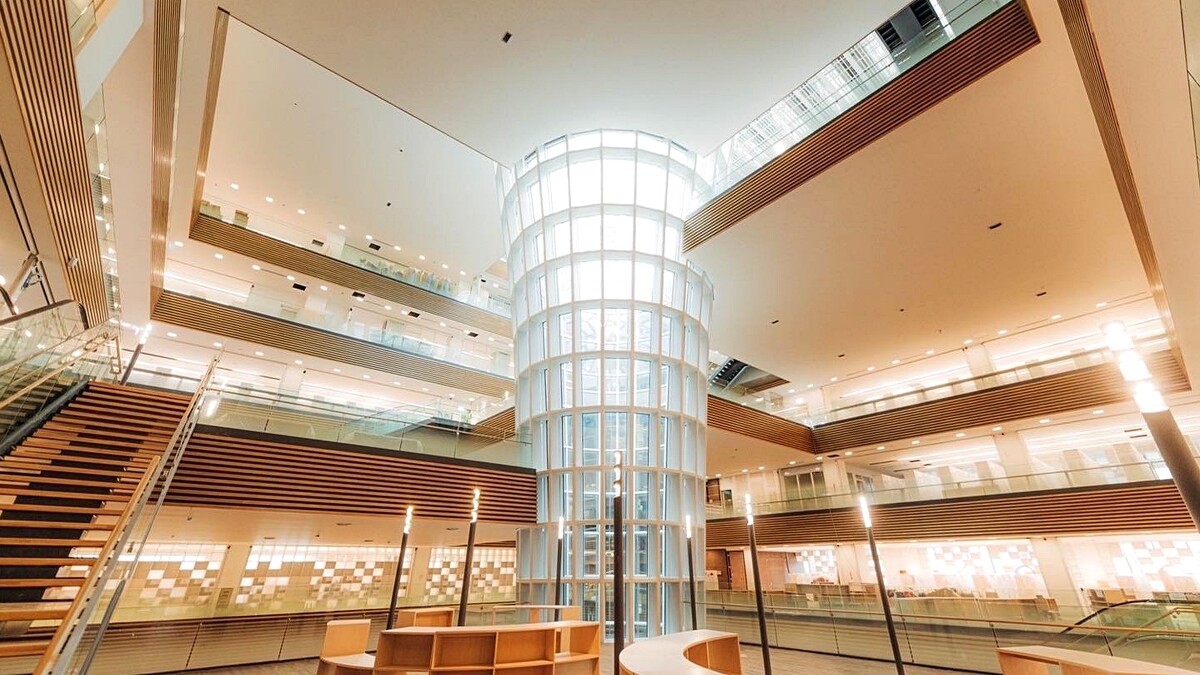 「桃園市立圖書館新建總館」內裝搶先看