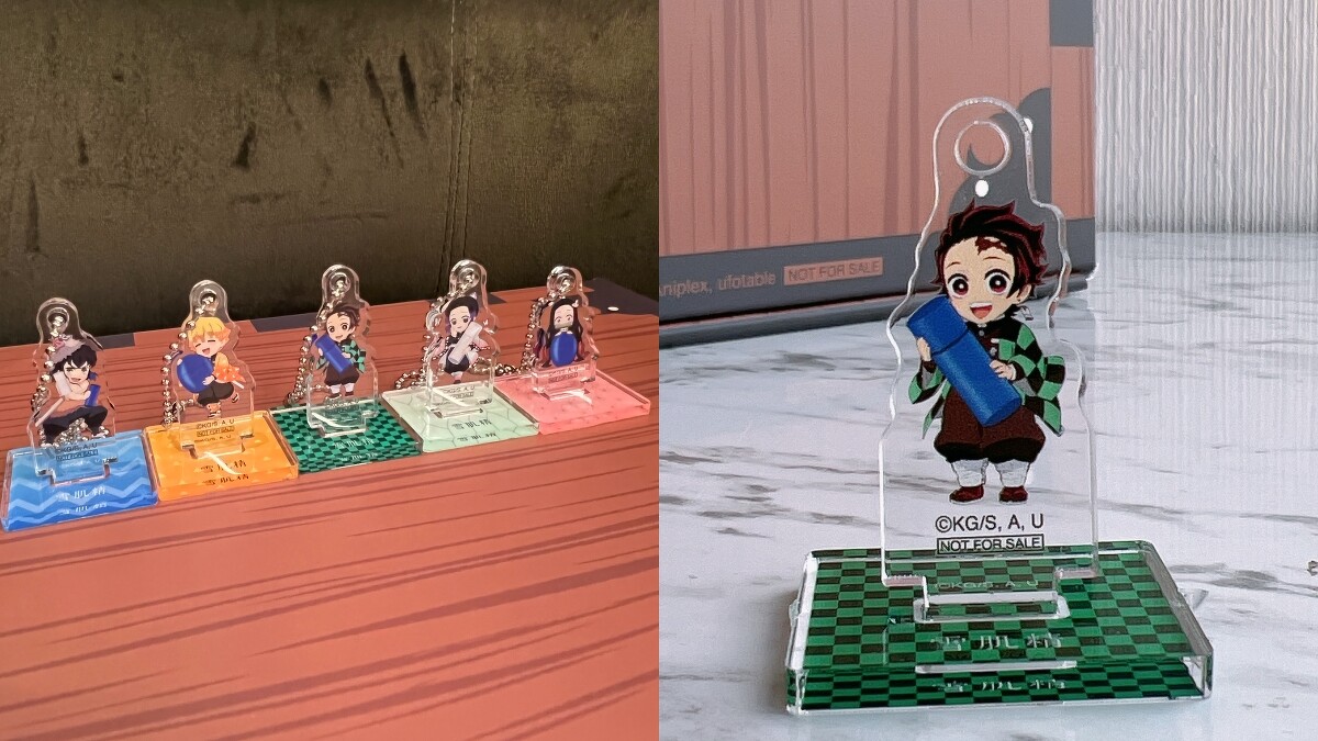 雪肌精&times;鬼滅之刃造型吊飾。