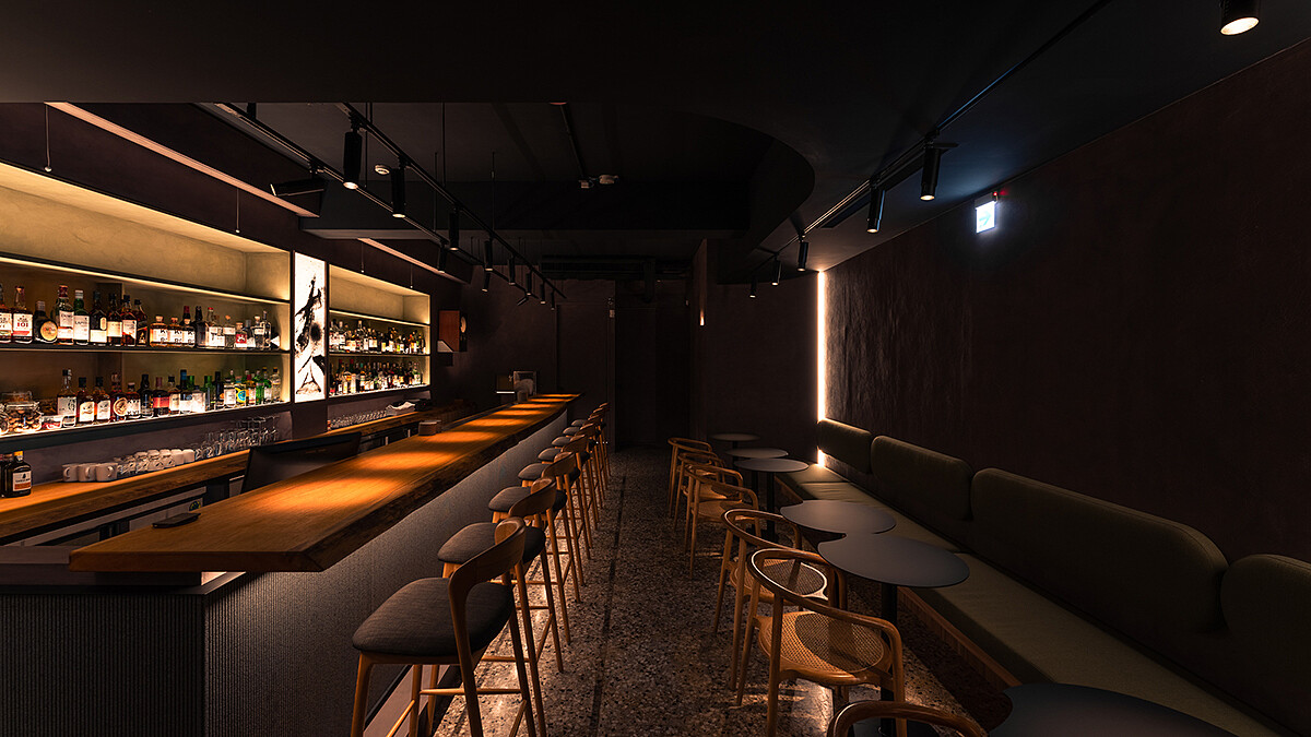 並有沙發座位區。