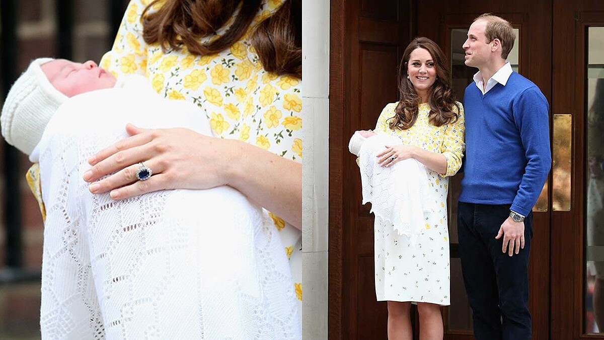 英國皇室等她好久！夏綠蒂小公主首度公開亮相 