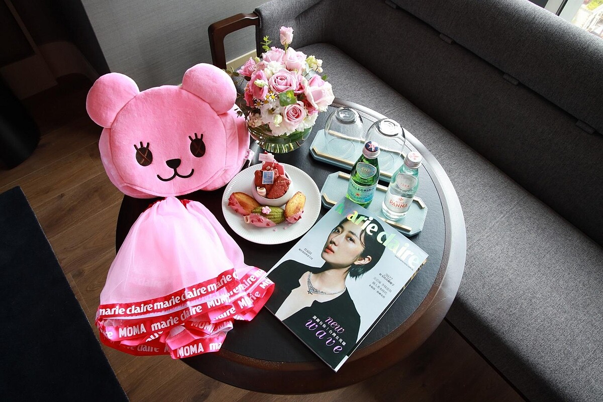 美麗佳人攜手高雄洲際酒店、So-net，推出「粉紅公益主題房」