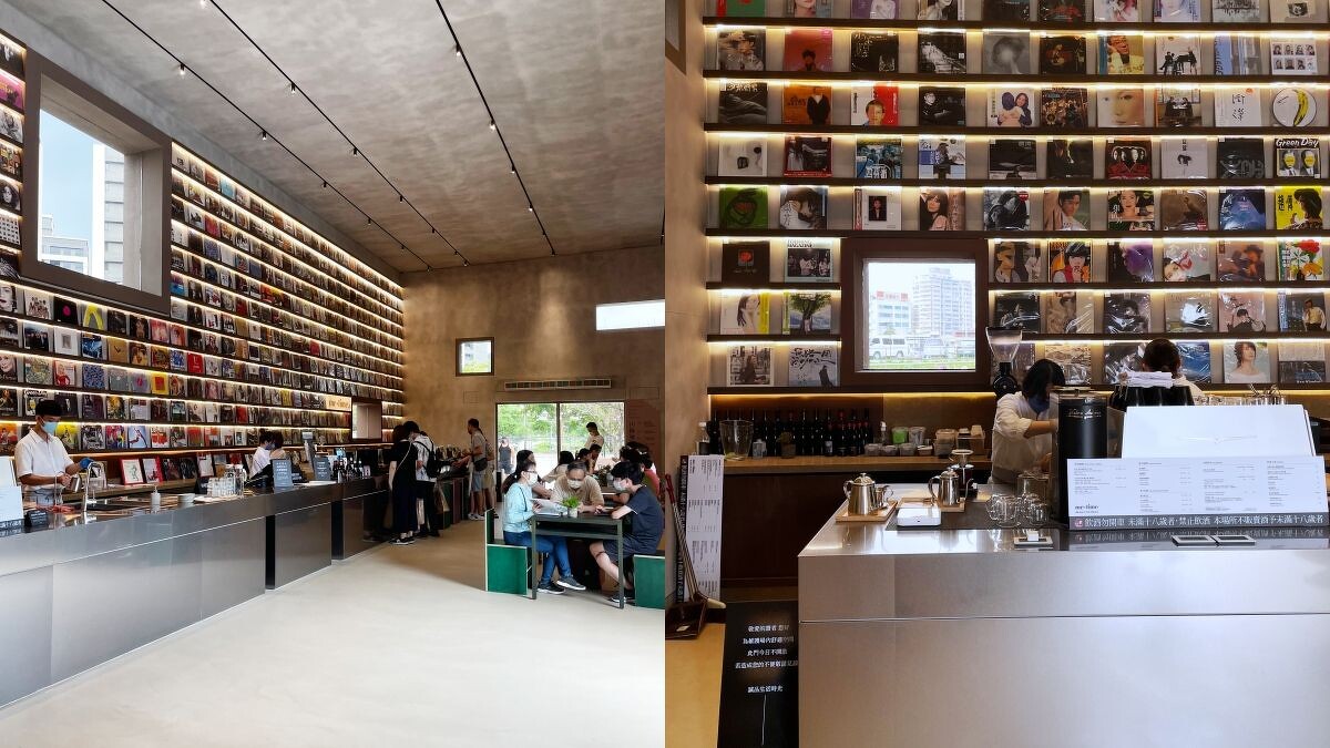 誠品土城清福店內用＆點餐區