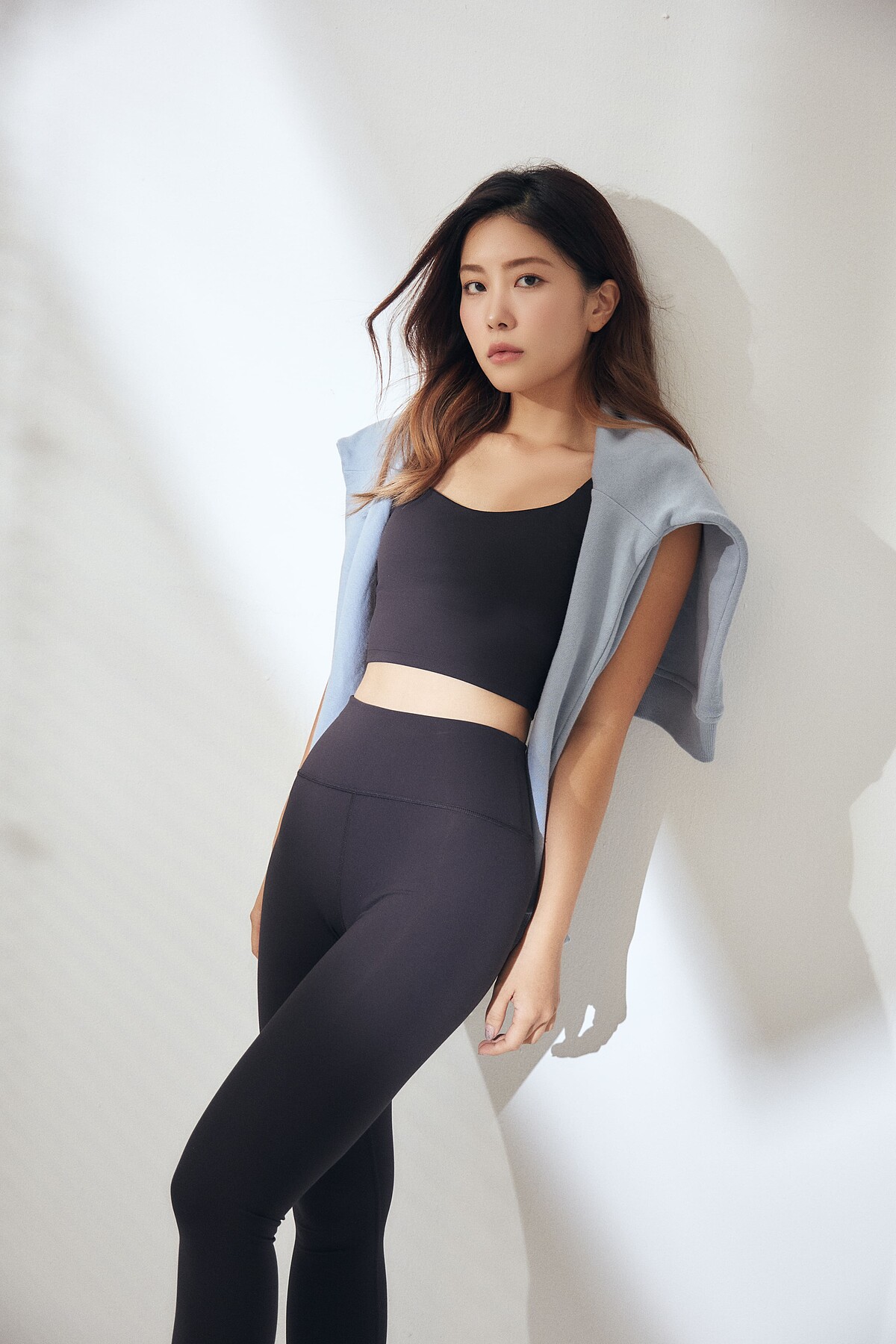 Active Collection運動系列，雙肩帶美背Bra-Double Strap Bra Black黑，NT.1290 Active Collection運動系列，高腰修身Legging-Sculpting Legging Black黑，NT.1390