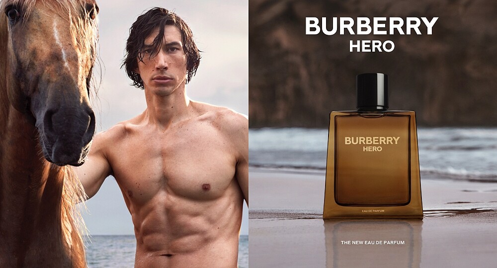 BURBERRY HERO英雄神話男性淡香精主視覺。