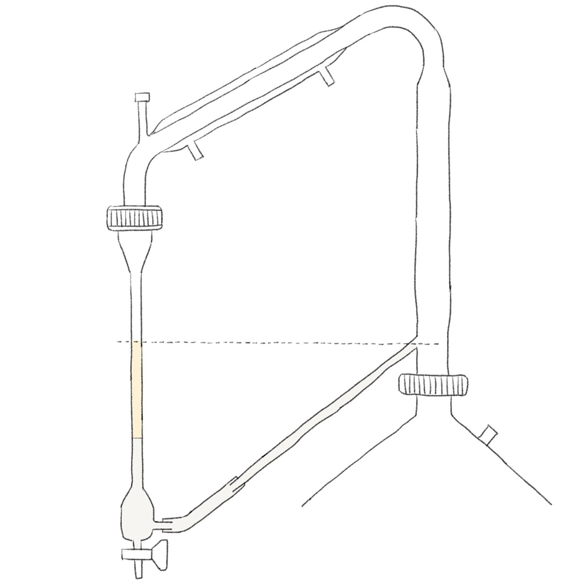 自動回流蒸餾裝置的設計(Photo/麥浩斯出版社)。