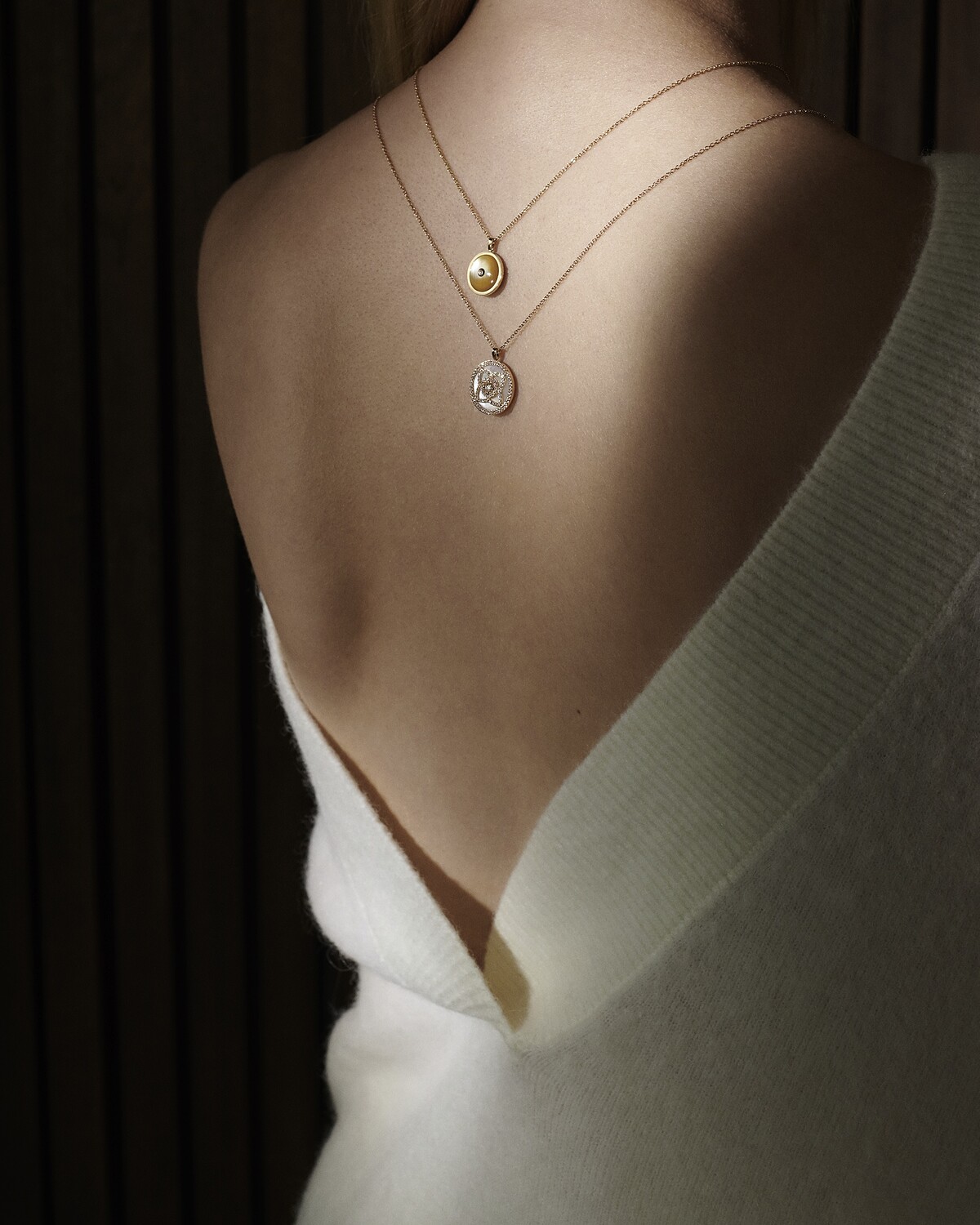 De Beers Enchanted Lotus 系列項鍊