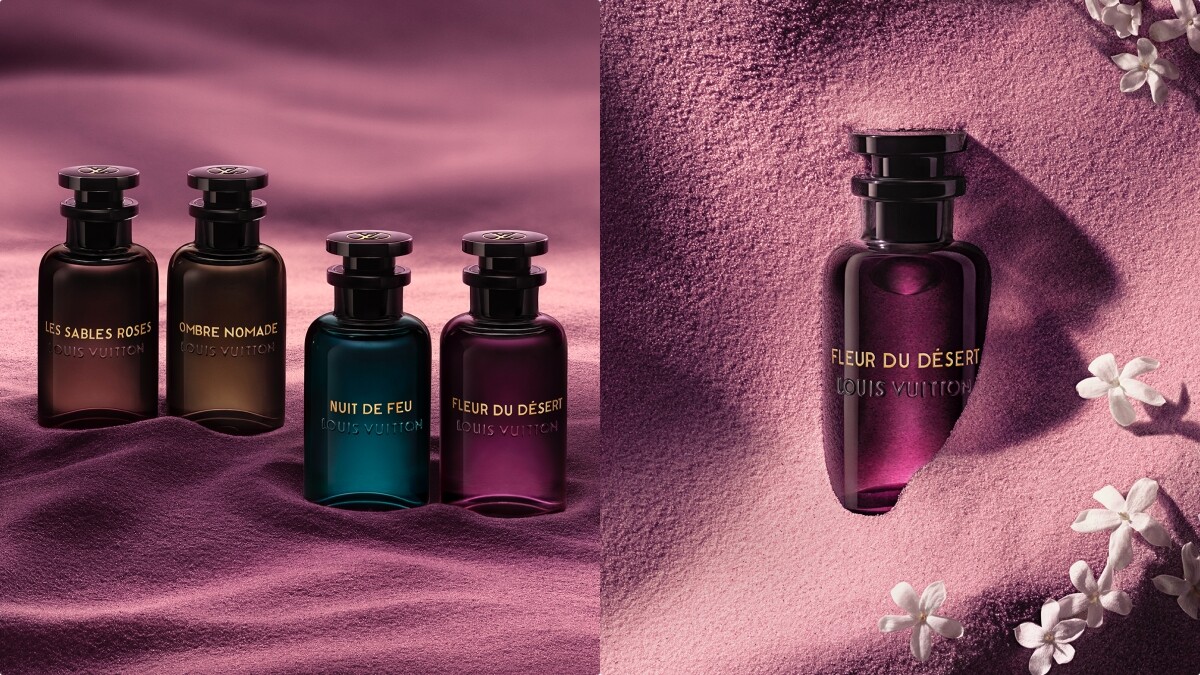 LV中東香水系列一次看，還推出超奢華的黃金鱷魚皮革香水行李箱