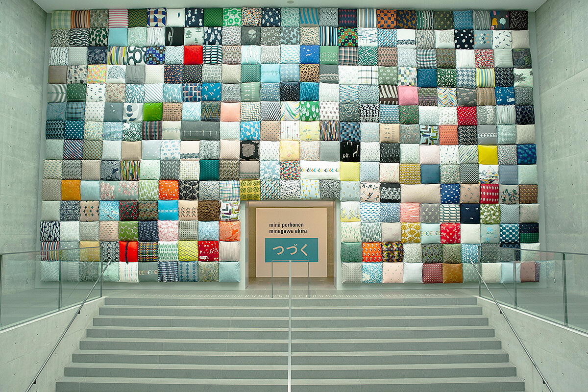 展覽入口的「雲」展區。(Photograph:L . A . TOMARI)