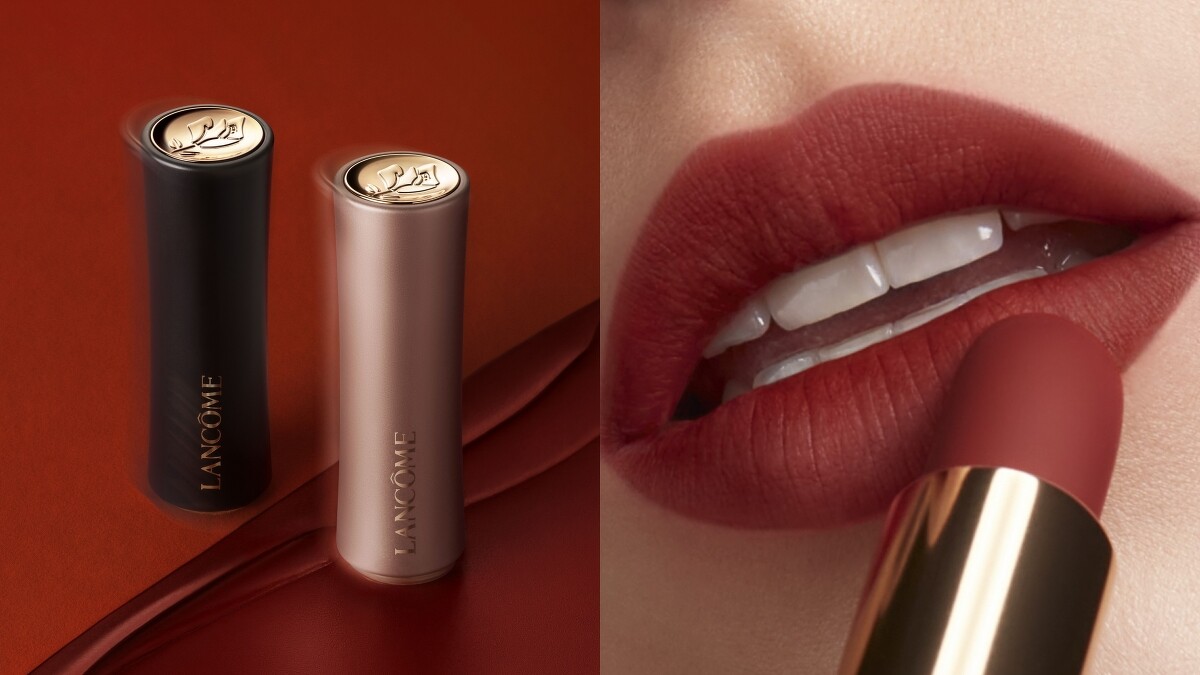 蘭蔻2022絕對完美柔霧唇膏L&rsquo;Absolu Rouge Intimatte情境圖。