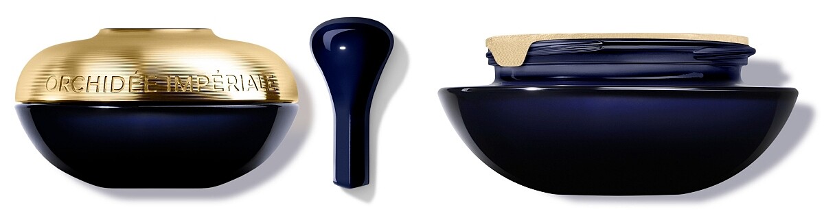 嬌蘭蘭鑽極萃氧生眼唇霜20ml(含蘭鑽精瓷緊緻按摩儀)，NT11,800、蘭鑽極萃氧生眼唇霜補充瓶20ml，NT10,400