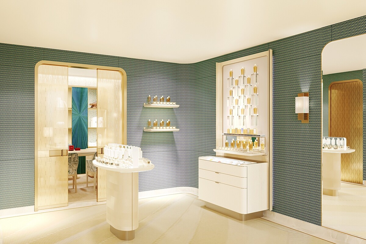 卡地亞台北101旗艦店 3F_獨具個性的香氛專區